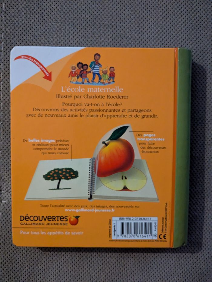 Livre " L'école maternelle" - photo numéro 2