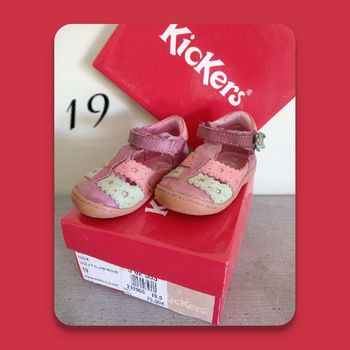 Chaussures fille Kickers en 19
