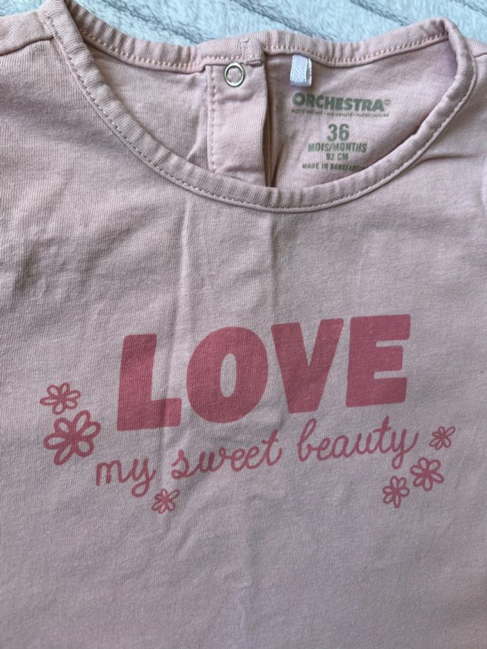 Teeshirt manches longues orchestra 36 mois - photo numéro 4