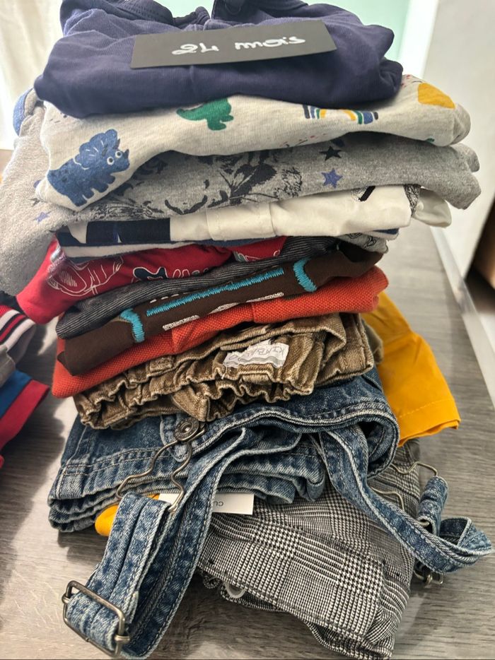Grand lot vêtements garçon 9 à 24 mois – Très bon état ! - photo numéro 3