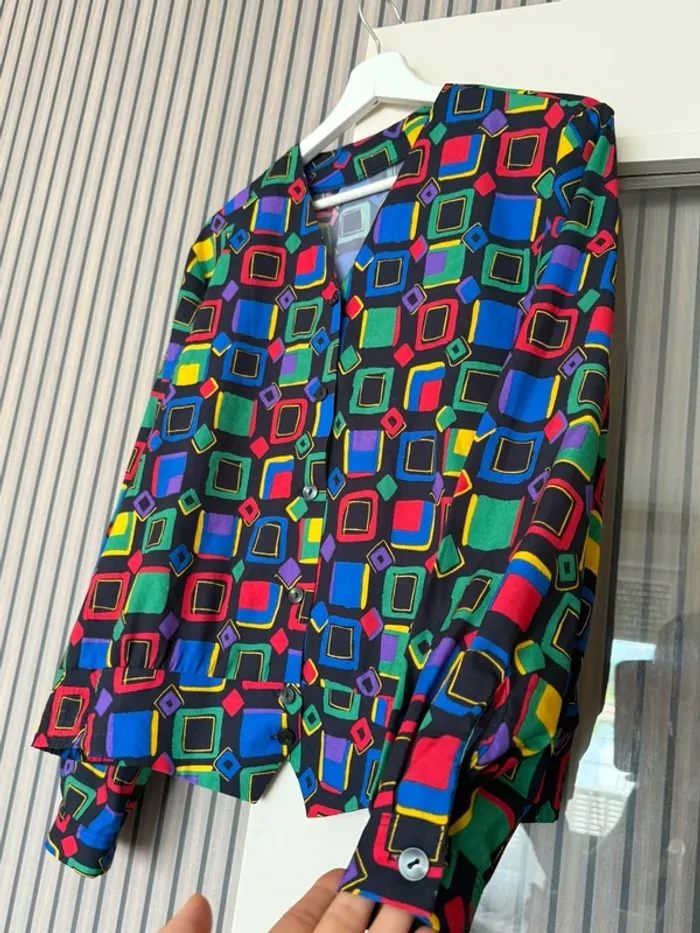 Très belle chemise femme coloré - photo numéro 4