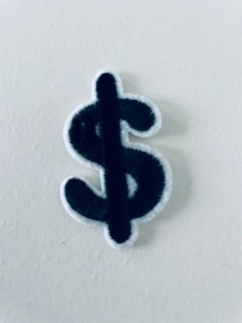 Écusson Thermocollant dollar neuf