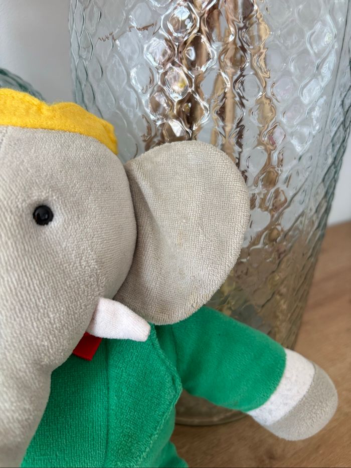 Peluche Babar 30 cm - photo numéro 3