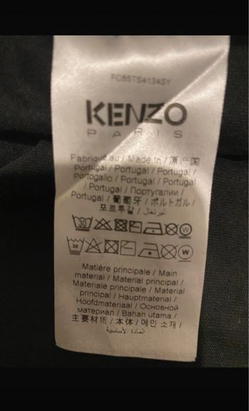 T shirt noir Kenzo