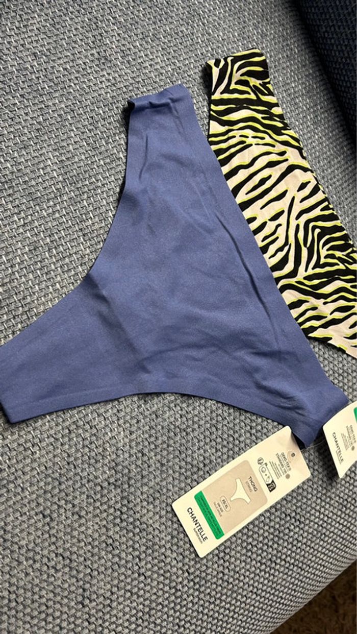 Lot de 3 strings Chantelle neufs taille unique de XS à XL neufs - photo numéro 8