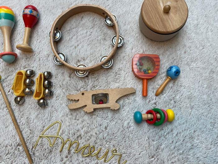 Lot d’instruments de musique en bois - Djeco - photo numéro 6