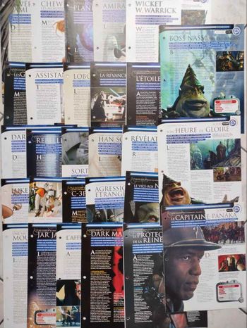 Star Wars Les Dossiers Officiels Fiches PERSONNAGES