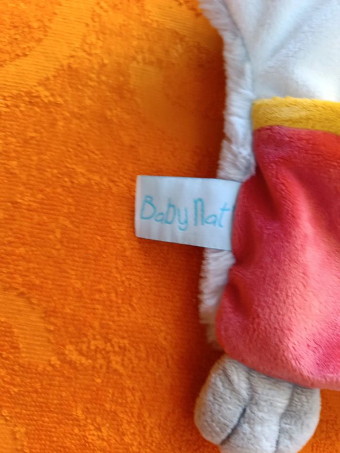 Doudou marionnette éléphant Baby nat - photo numéro 4