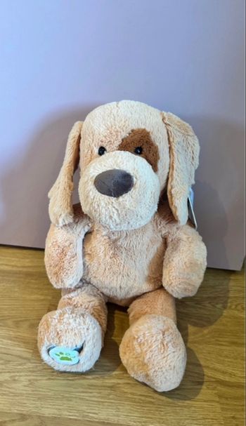 Peluche Gipsytoys Spilky Chien Caramel 47cm - neuf