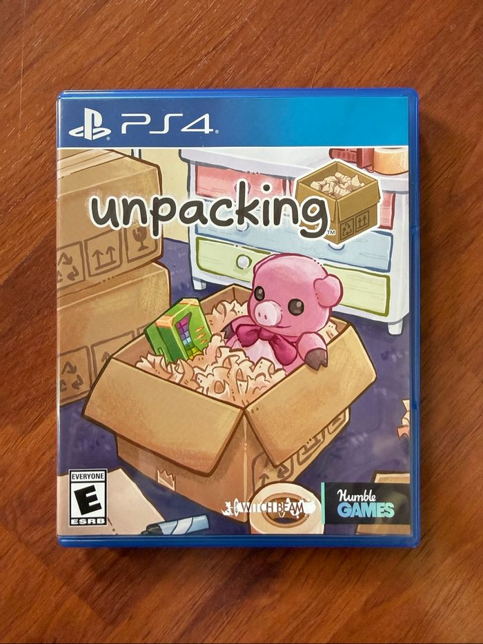 Unpacking Jeu Sony Playstation 4 PS4 / PS5 neuf Limited Run Games LRG