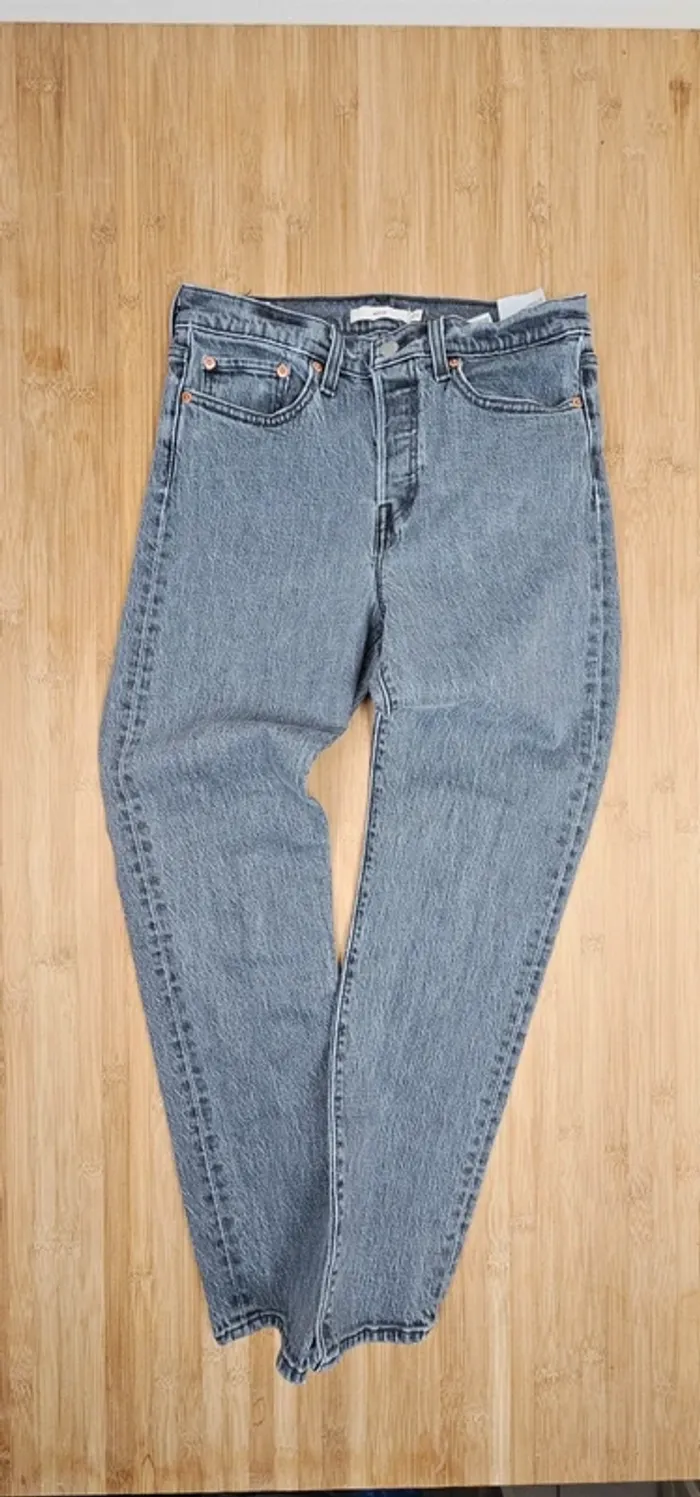 Levi's 721 high skinny noir délavé - photo numéro 5