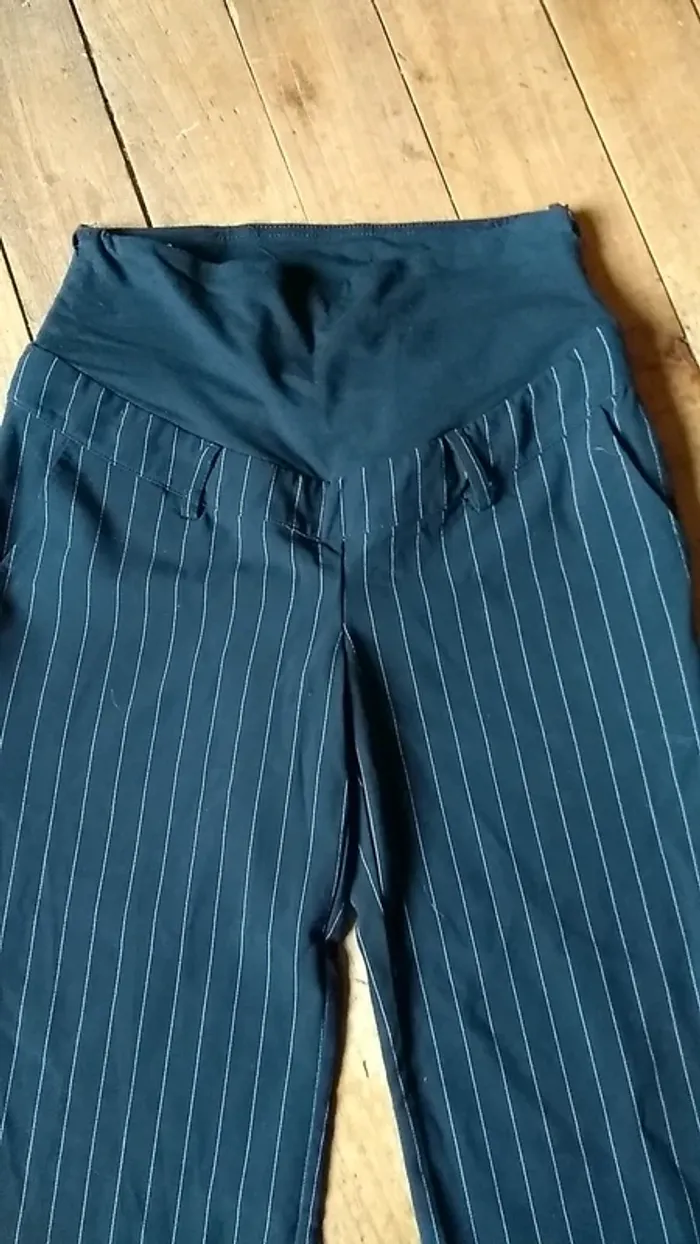 Pantalon de tailleur maternité Mama H&M taille S - photo numéro 2