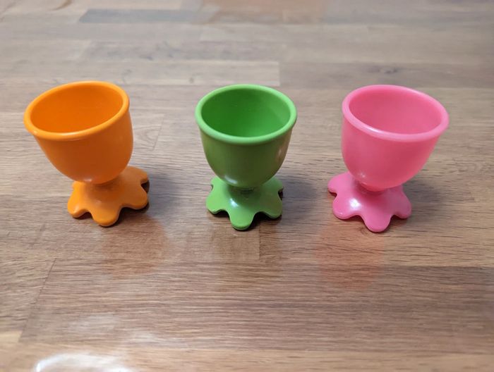 Lot de 3 coquetiers design - photo numéro 2