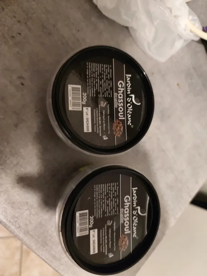 2 pots d'argile verte un pot de savon noir et 2 pots de ghassoul - photo numéro 6