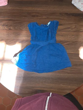 Robe bleu