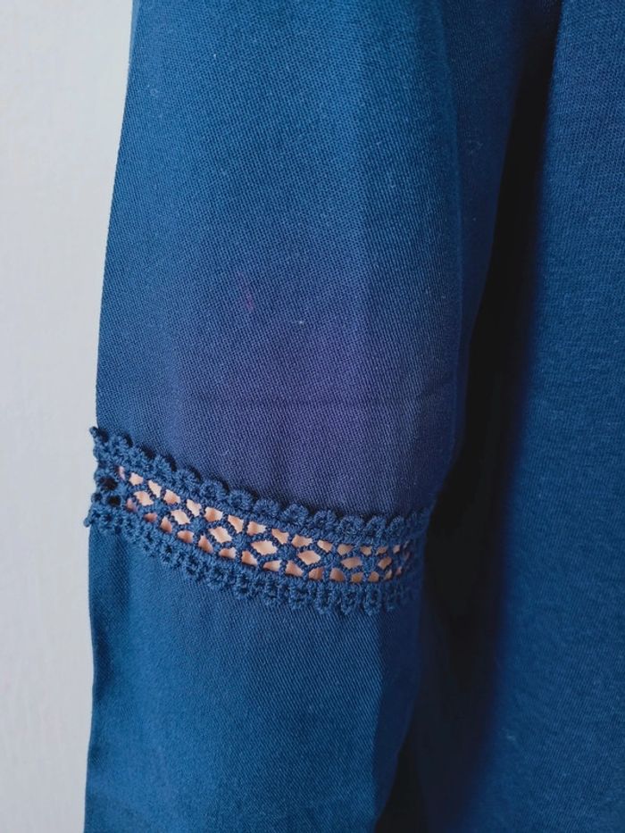 Blouse bleu Marine M H*29 - photo numéro 5