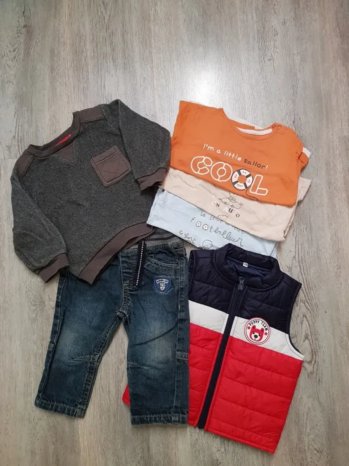 Lot de 6 vêtements 12 mois garçon - photo numéro 7