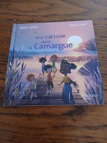 Une carriole dans la camargue 