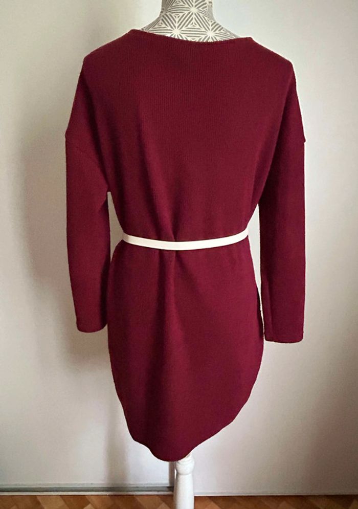 Robe pull bordeaux Shein - photo numéro 3