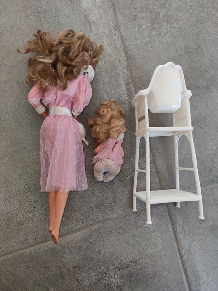 Barbie vintage 1984, collection barbie famille doucoeur - photo numéro 4