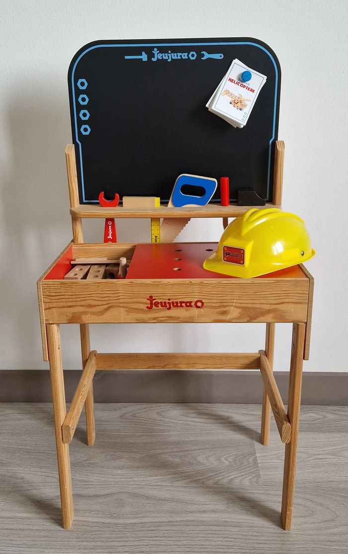 Grand établi en bois Jeujura