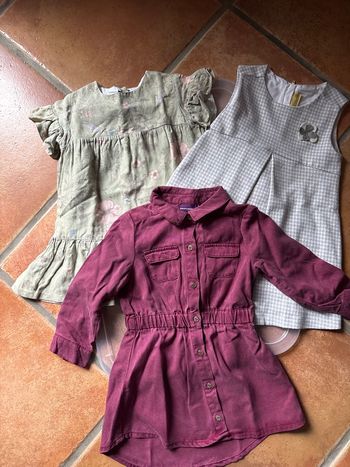 Lot de 3 robes