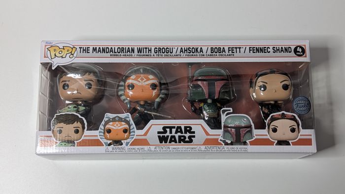 [Funko pop] Figurine Star Wars 4 pack