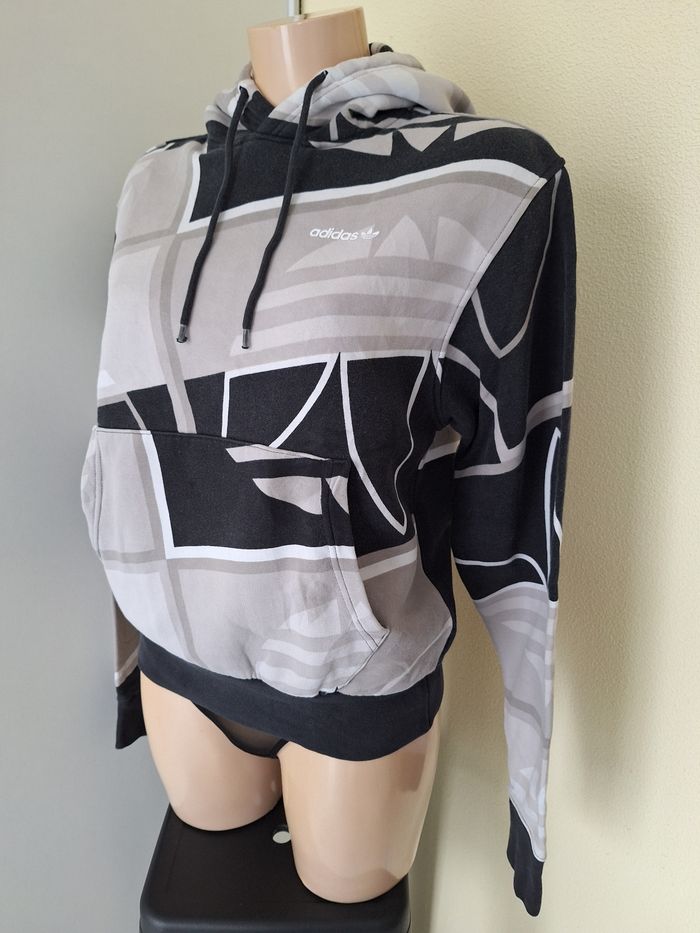 Pull sweat à capuche taille XS Adidas - photo numéro 2