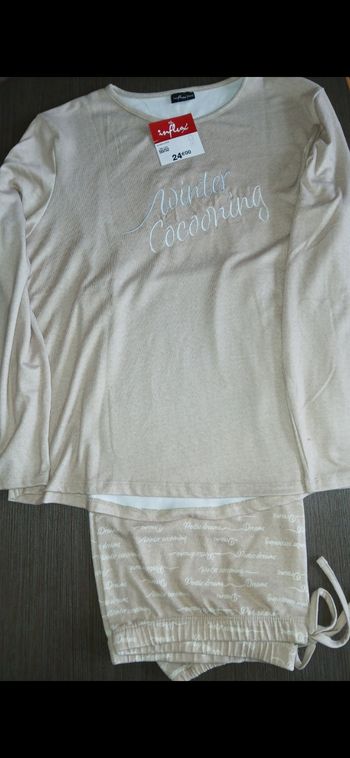 ensemble pyjamas femme chaud 50/52