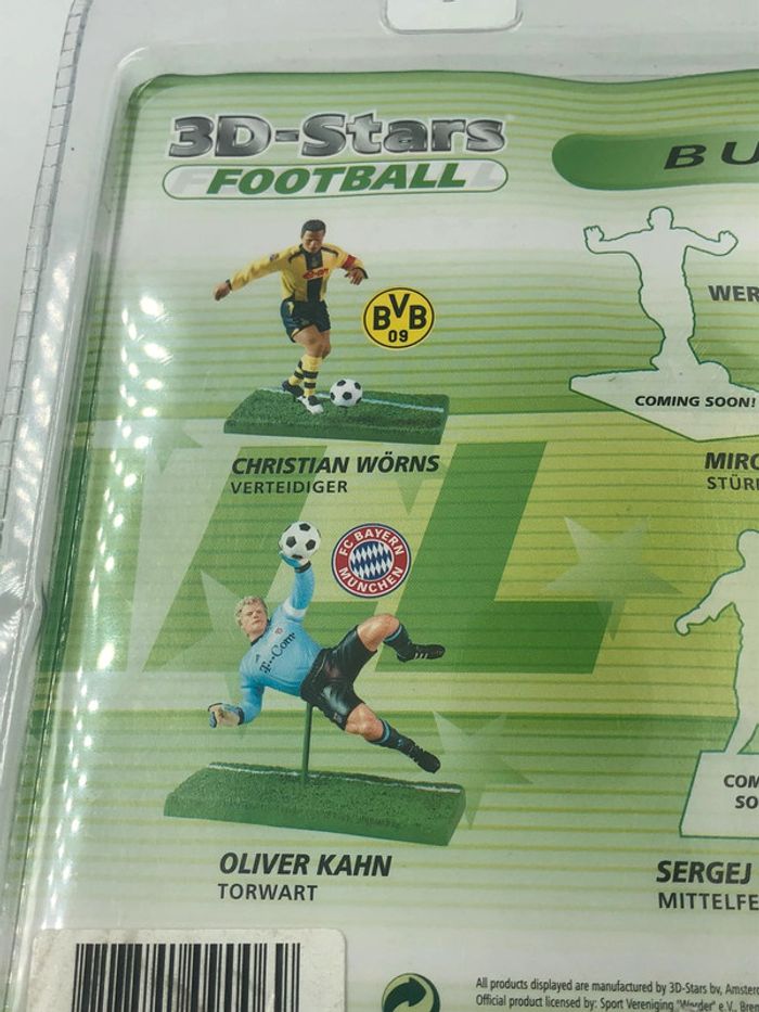Figurine de collection Football Roy Makaay bayern de Munich 3-D Stars neuf - photo numéro 13