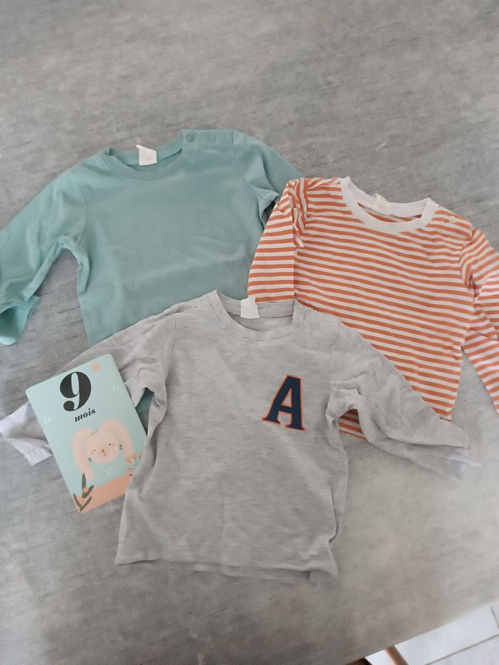 T-shirt bébé garçon 9 mois