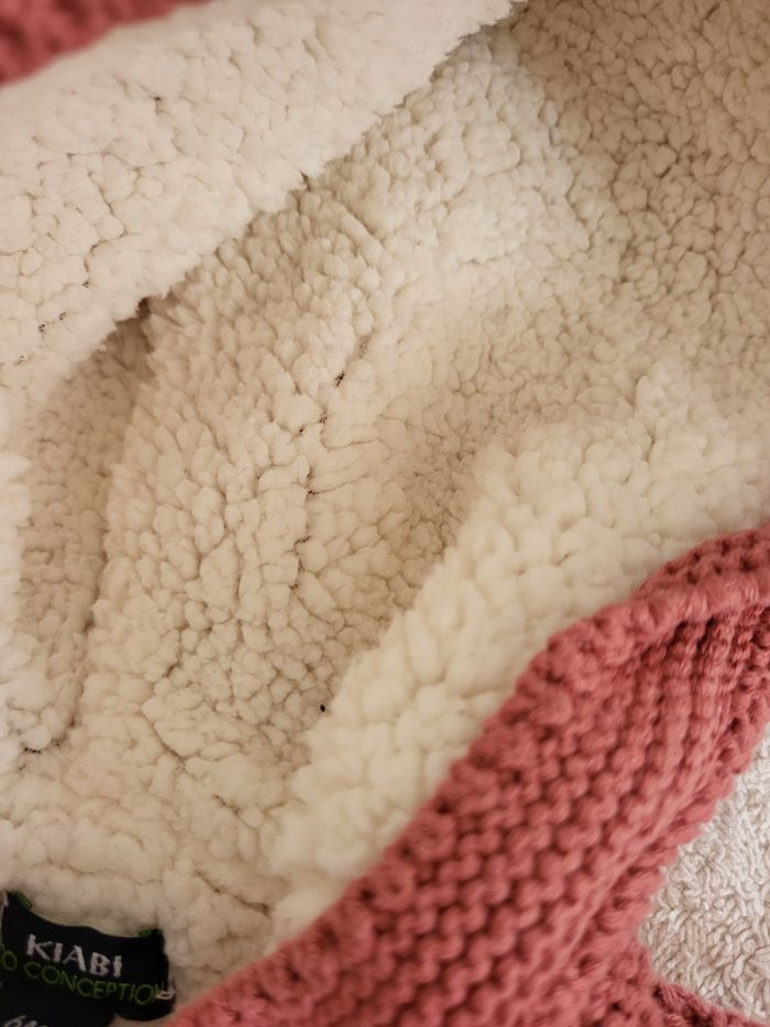 Gilet en mailles fille. - photo numéro 4