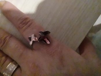 Bague argenté papillon 🦋