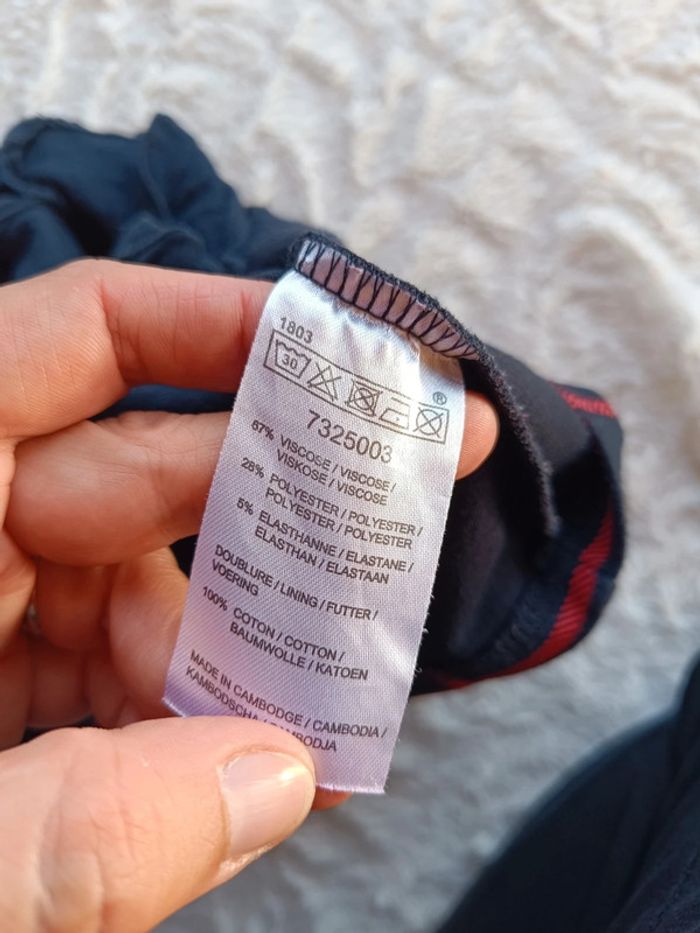 Robe à carreaux Fille 12 mois - photo numéro 6