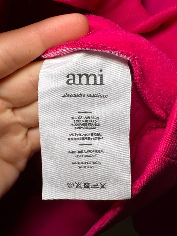 Hoodie Ami de Cœur - fushia - Ami Paris - photo numéro 8