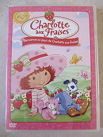 DVD dessin animé enfant « Bienvenue au pays de Charlotte aux Fraises »