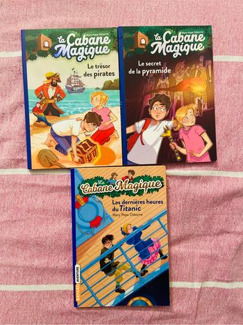 Lot livres la cabane magique