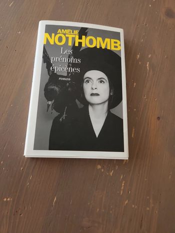 Livre Les prénoms epicènes, Amelie Nothomb