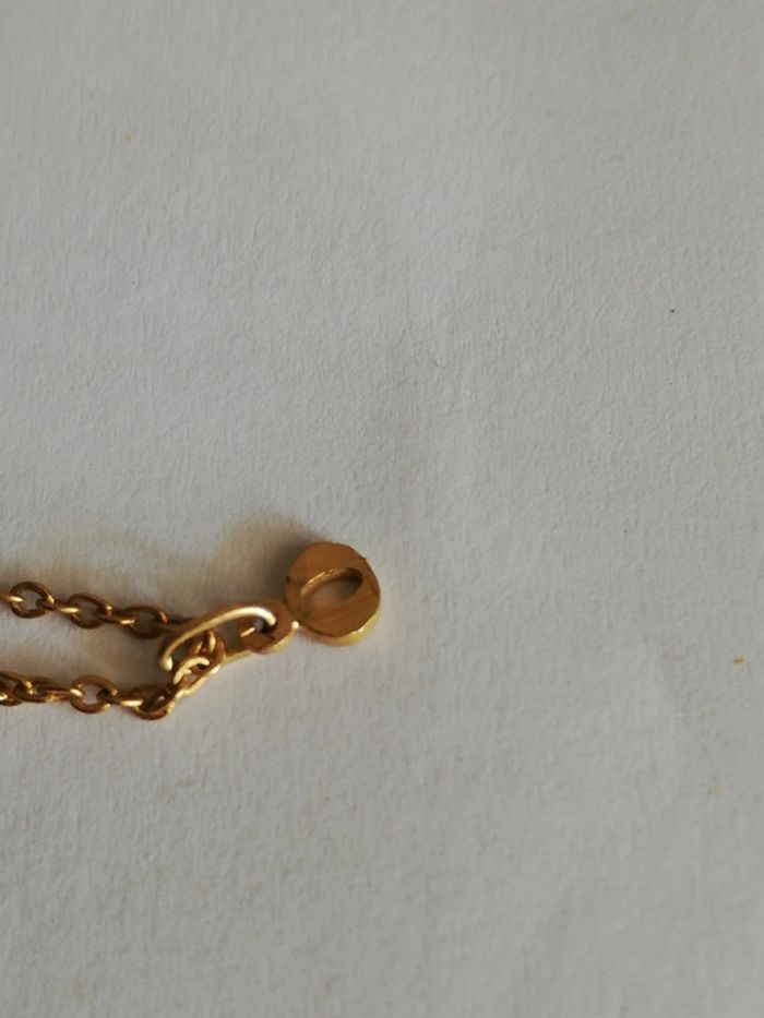 Magnifique collier vintage avec pendentif en or - photo numéro 3