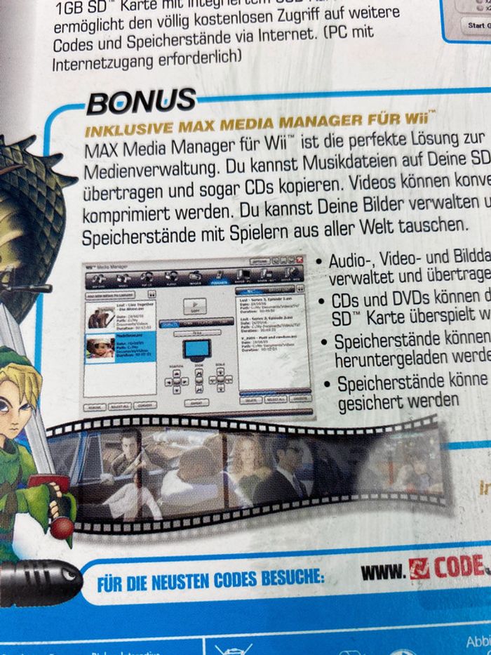 AR Action Replay Wii - codes triches Zelda, Mario, COD .. NЕUF sous blister - photo numéro 5
