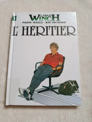 Double album Largo winch L héritier et Groupe W