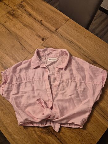 Chemise style crop top