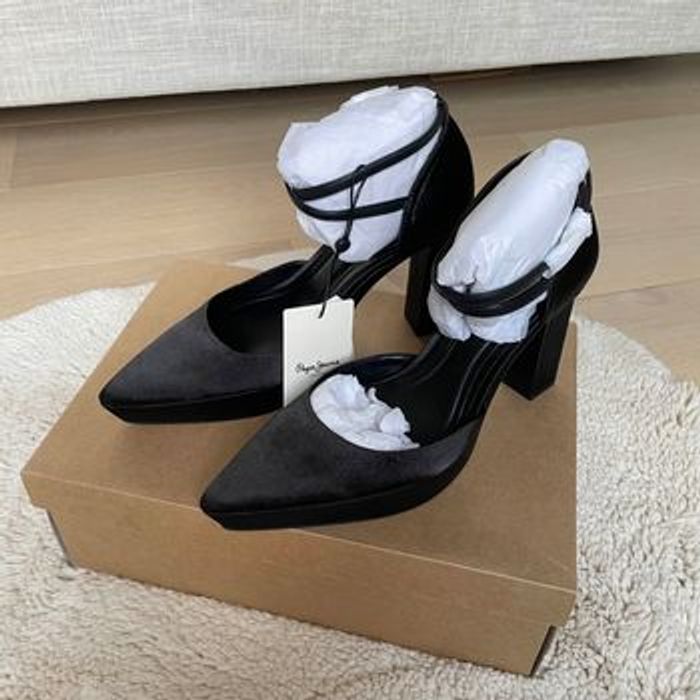 Escarpins noirs PP Jeans “Loren Glam” – Neufs avec étiquette (T39) - photo numéro 2