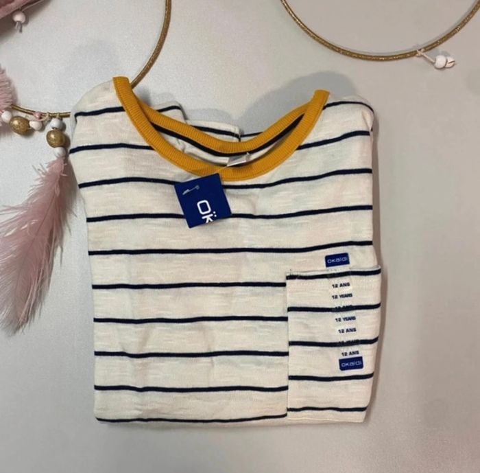 Pull fin garçon - neuf - Okaïdi - Taille 12 ans - photo numéro 2