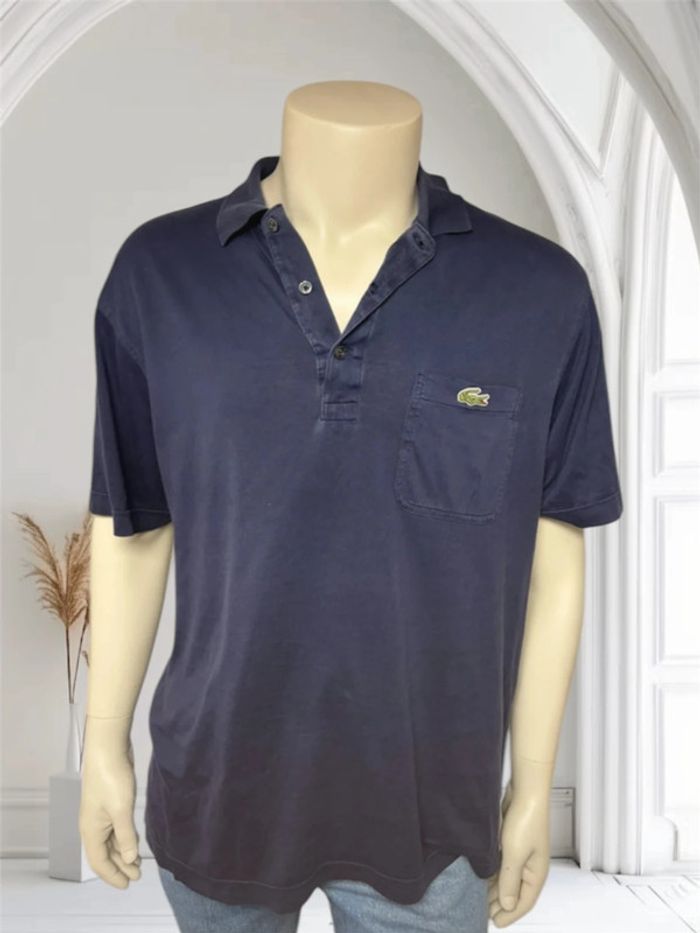 Polo Lacoste Original - Taille L - Bleu Marine