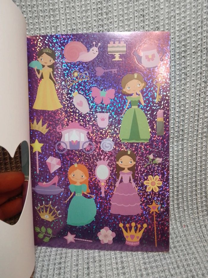 Sticker Book "Princesse" (cœur) - photo numéro 2