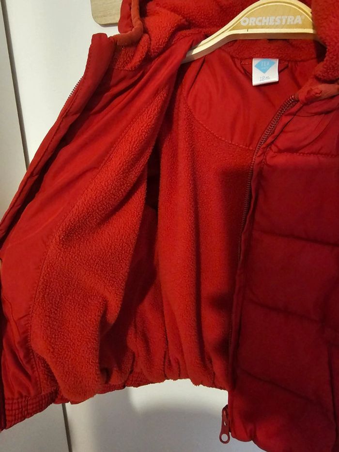 Doudoune rouge - photo numéro 4