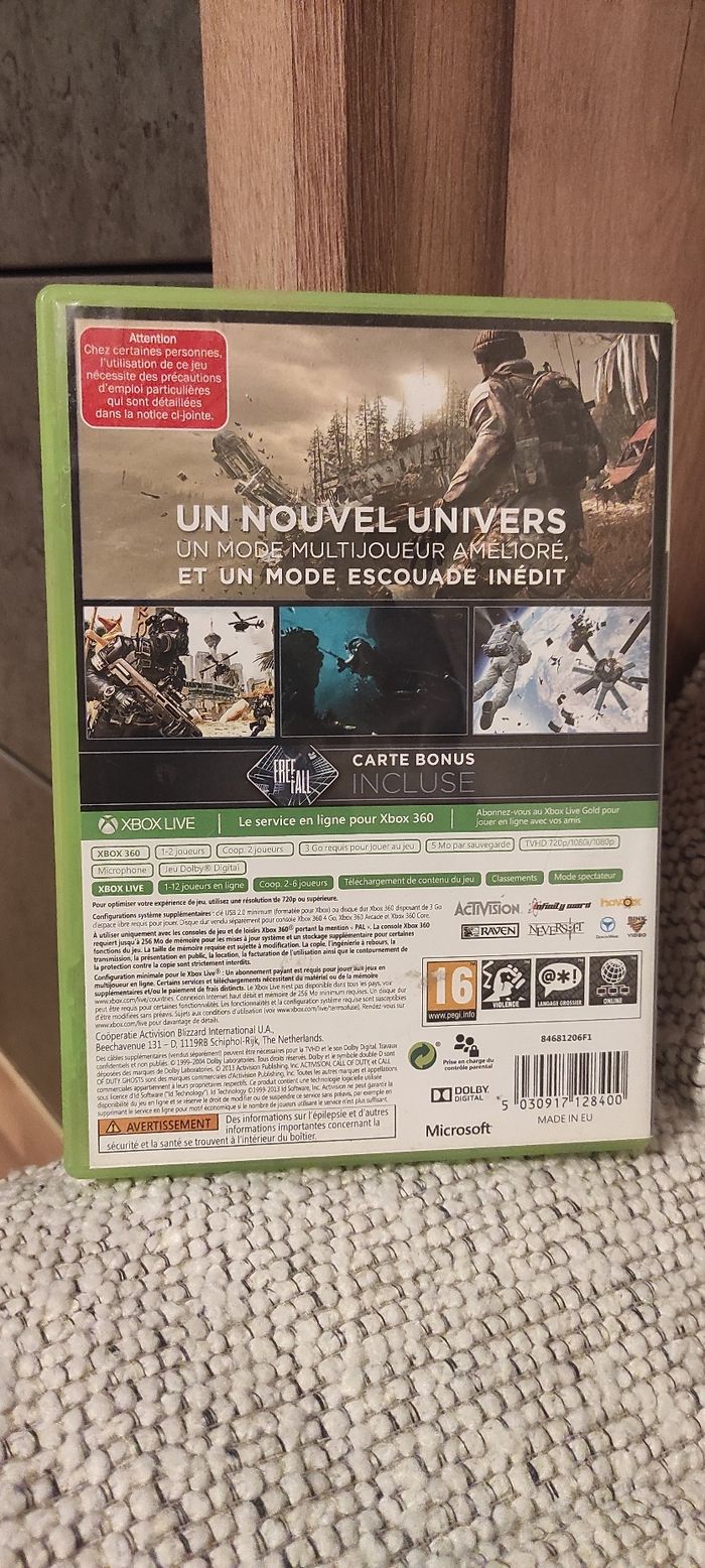 Jeu Xbox 360 Call of duty - photo numéro 2