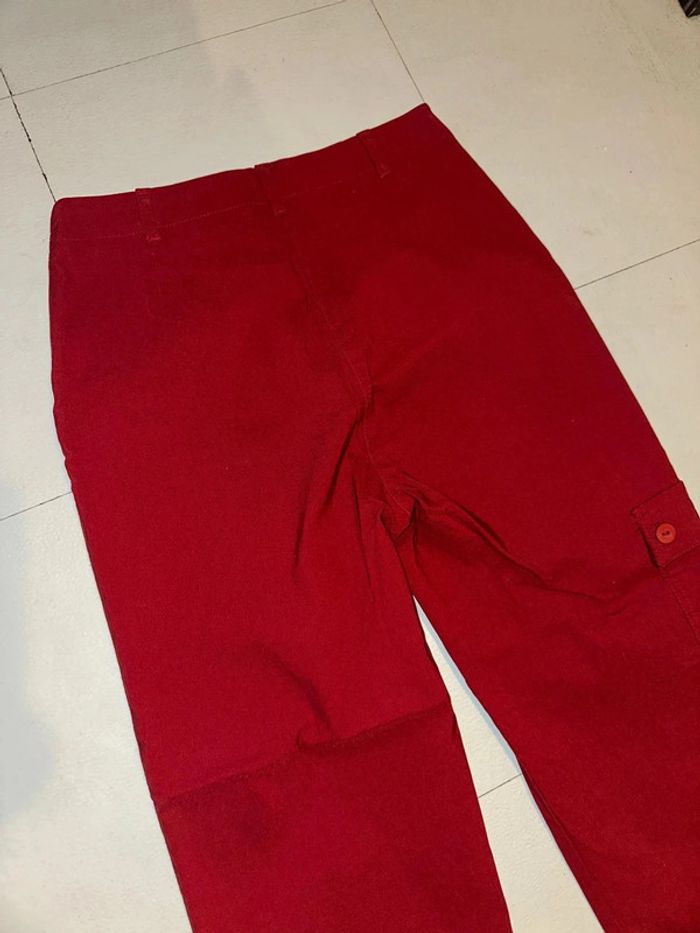 Jean rouge Camaïeu T36 neuf - photo numéro 8