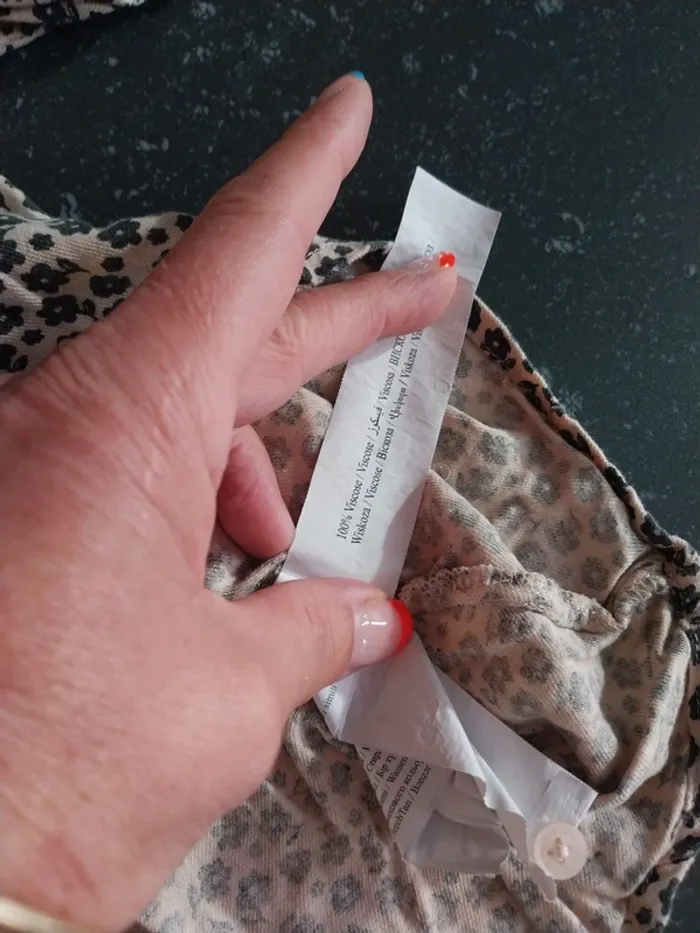 Blouse tao 12 ans 100 % viscose - photo numéro 3